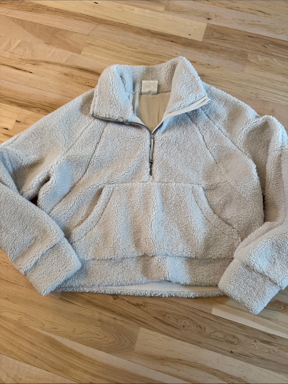 Lululemon Scuba Oversized Fleece Funnel Neck half-zip pullover sweatshirt -M/L